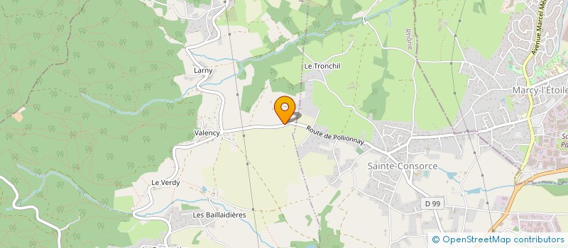 localisation de l'entreprise GLOBALPHARM  POLLIONNAY