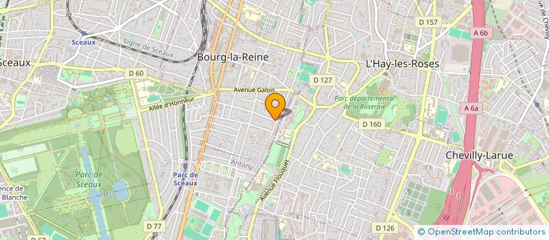 localisation de l'entreprise GLOBALRECOV à BOURG-LA-REINE