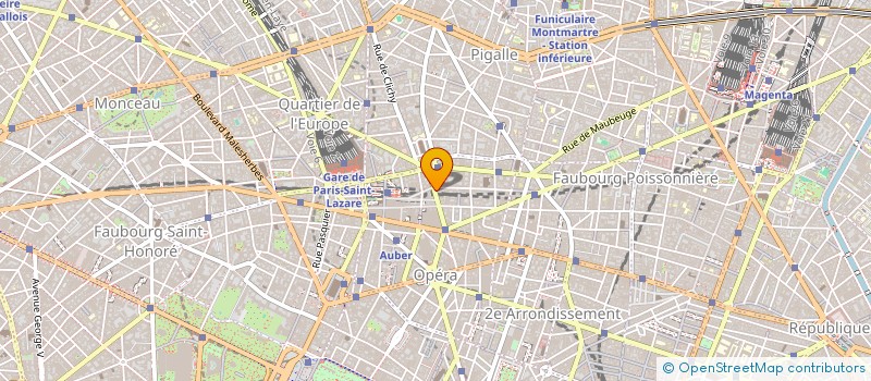 localisation de l'entreprise GLOBALSTAR FRANCE à PARIS