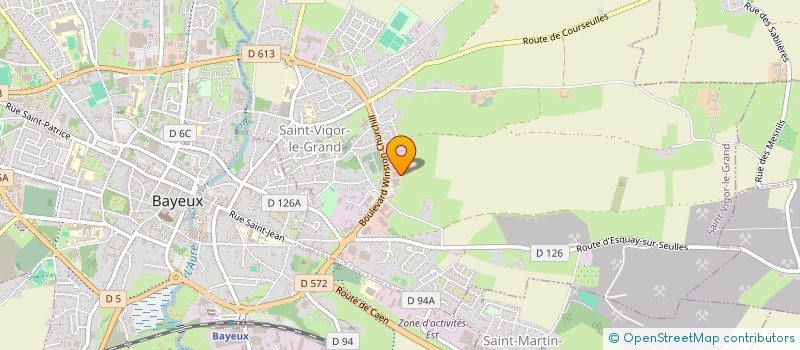 localisation de l'entreprise GLOBALTECH  VAUCELLES