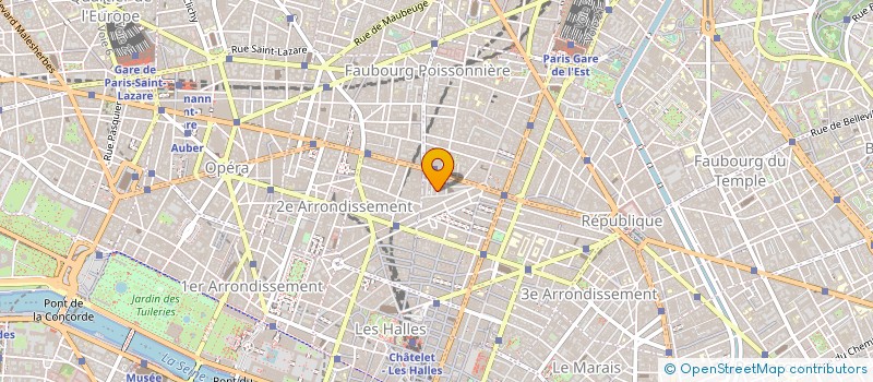 localisation de l'entreprise GLOBALTOURS à PARIS