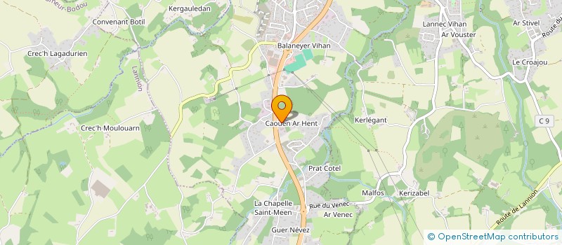 localisation de l'entreprise GLOBALTRONIC  SAINT-LAURENT