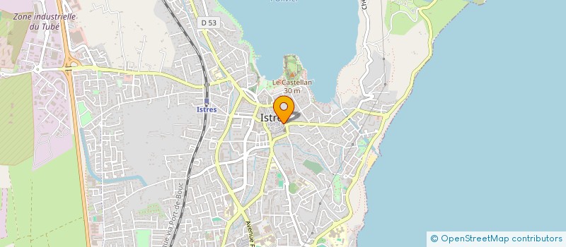 localisation de l'entreprise GLOBATIS  ISTRES