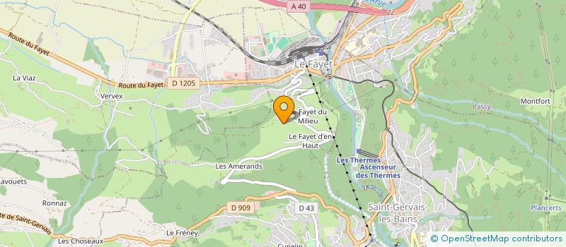 localisation de l'entreprise GLOBE  SAINT-GERVAIS-LES-BAINS