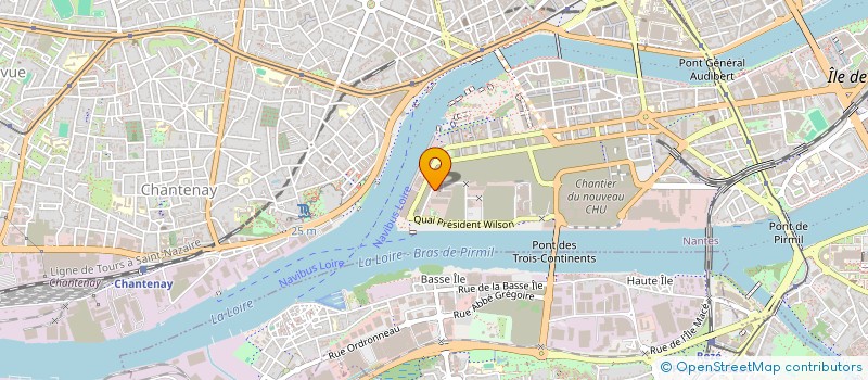 localisation de l'entreprise GLOBE CONTEUR à NANTES