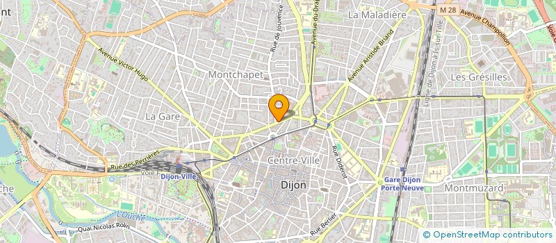 localisation de l'entreprise GLOBE CREATEUR à HAUTEVILLE-LES-DIJON