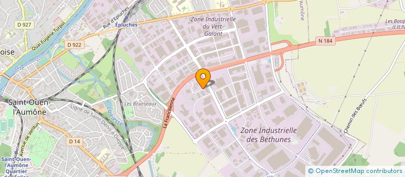 localisation de l'entreprise GLOBE DISTRIBUTION PARTENAIRE ACHATS à SAINT-OUEN-L'AUMONE