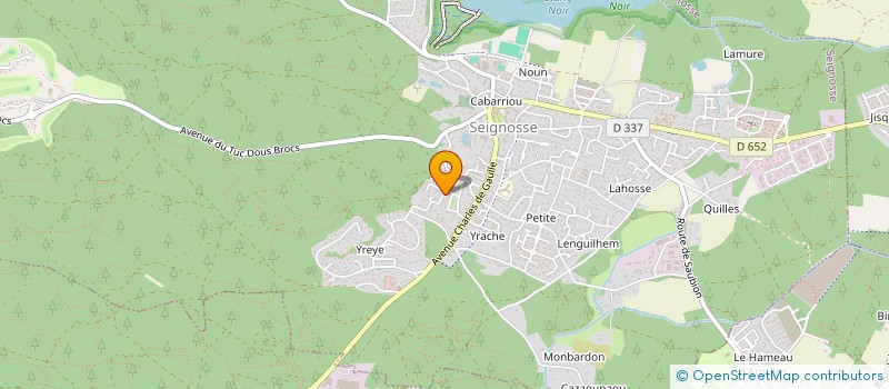 localisation de l'entreprise GLOBE EUROPE  SOORTS-HOSSEGOR