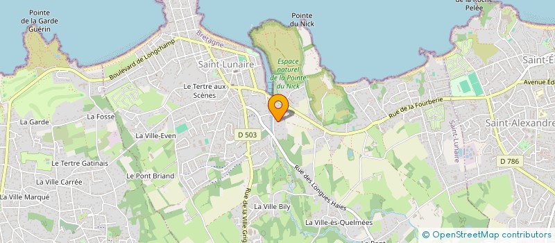localisation de l'entreprise GLOBE FOR YOU  SAINT-MALO