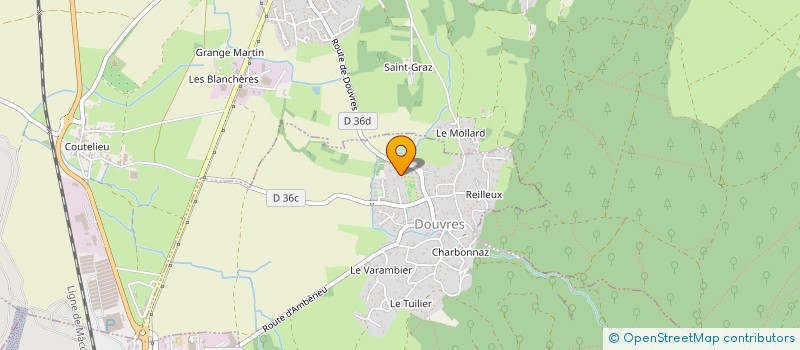 localisation de l'entreprise GLOBE FRAME  DOUVRES