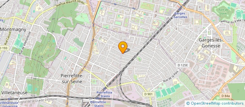 localisation de l'entreprise GLOBE IMMO à STAINS