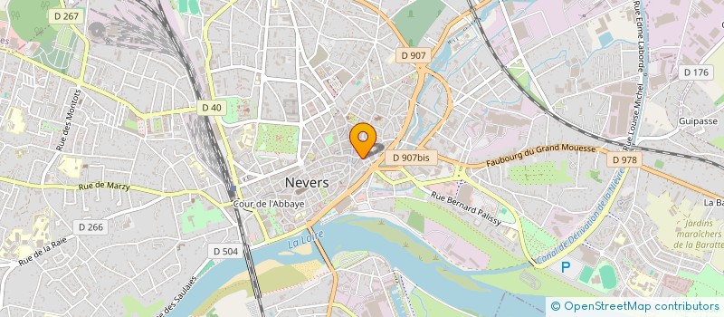 localisation de l'entreprise GLOBE IMMOBILIER à NEVERS