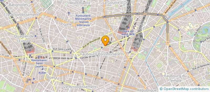 localisation de l'entreprise GLOBE OCEAN à PARIS