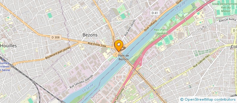 localisation de l'entreprise GLOBE SECURITE SERVICES EXPLOITATION à ARGENTEUIL