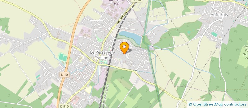 localisation de l'entreprise GLOBE TECH  LE PERRAY-EN-YVELINES