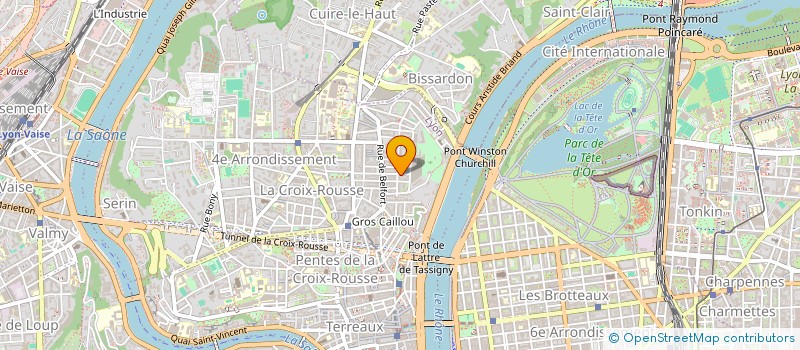 localisation de l'entreprise GLOBE TOTEM à LYON