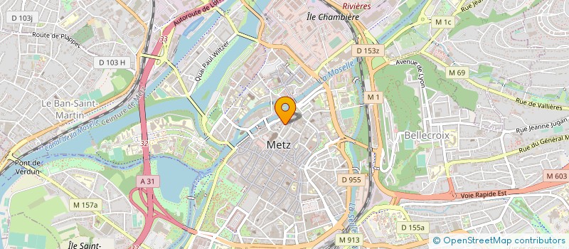 localisation de l'entreprise GLOBE TRADING SARL  METZ