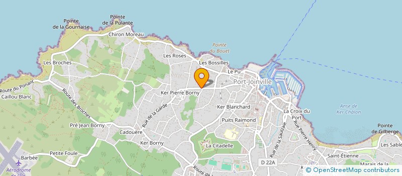 localisation de l'entreprise GLOBE TROTT'YEU  L'ILE-D'YEU