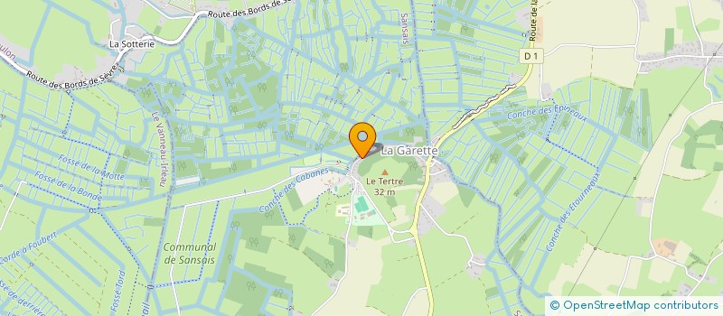 localisation de l'entreprise GLOBE TROTTER'S  SANSAIS