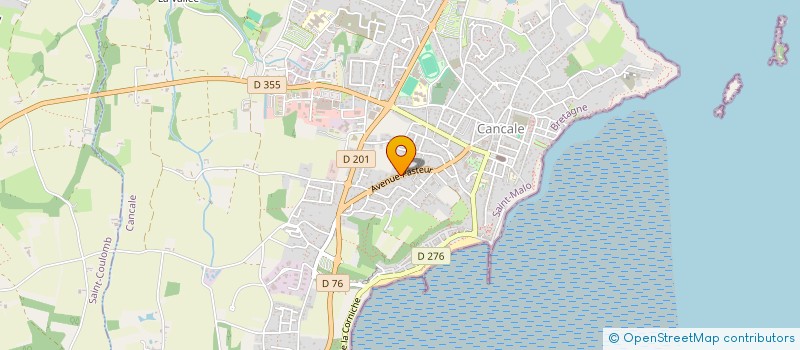 localisation de l'entreprise GLOBE TROTTERS  CANCALE