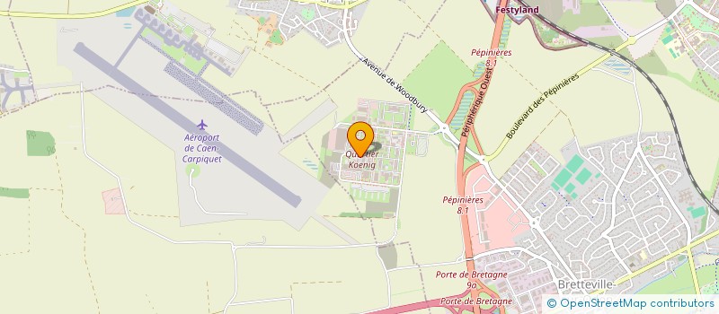 localisation de l'entreprise GLOBE VANER  BRETTEVILLE-SUR-ODON