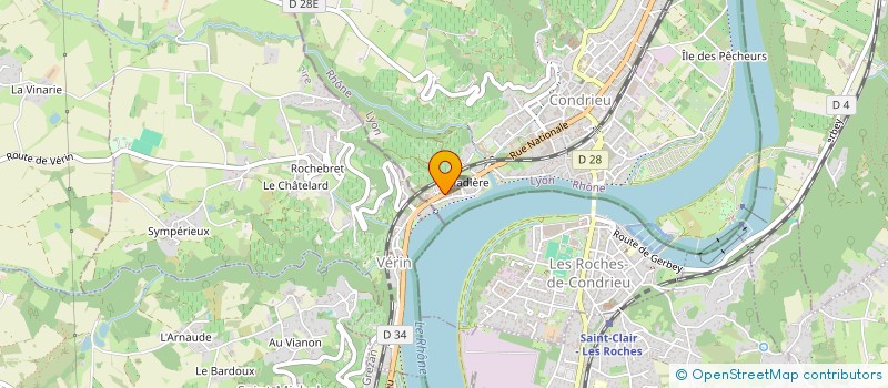 localisation de l'entreprise GLOBE-WINER  CONDRIEU