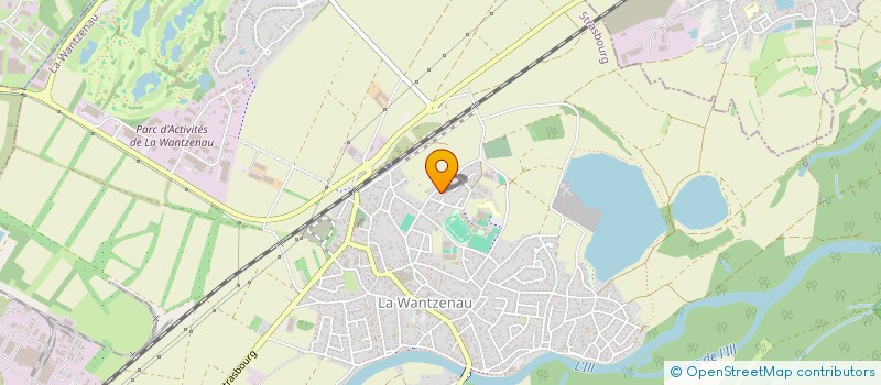 localisation de l'entreprise GLOBEX à LA WANTZENAU