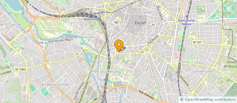 localisation de l'entreprise GLOBEX  DIJON