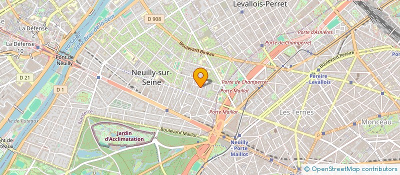 localisation de l'entreprise GLOBEXPERTS RECRUITMENT à NEUILLY-SUR-SEINE