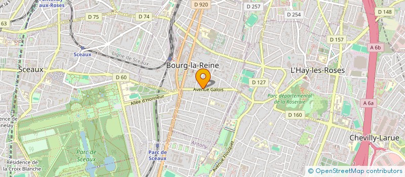 localisation de l'entreprise GLOBNETDOCTOR à BOURG-LA-REINE