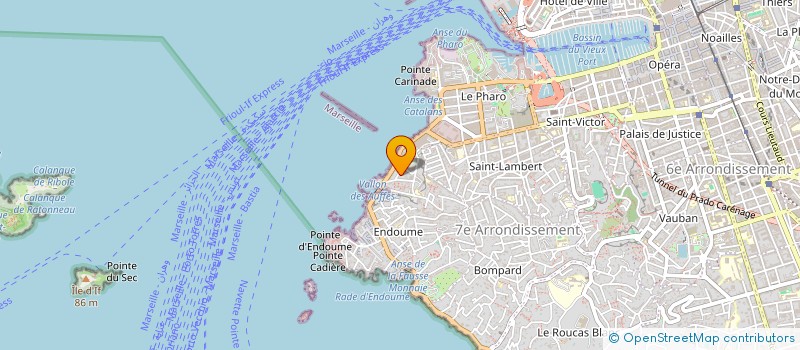 localisation de l'entreprise GLOBO PICTURES à MARSEILLE