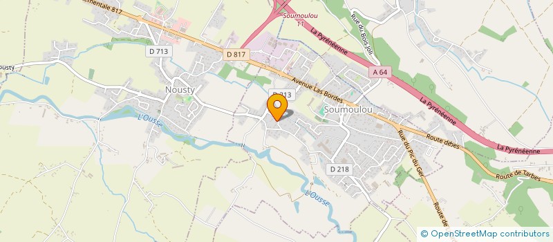 localisation de l'entreprise GLOBSI  LUCGARIER