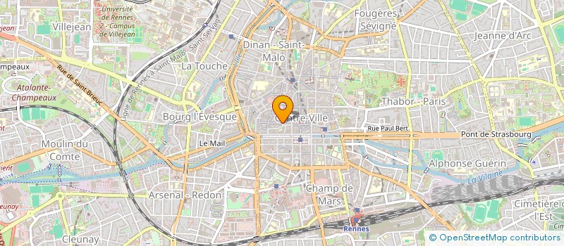 localisation de l'entreprise GLOBULE à RENNES