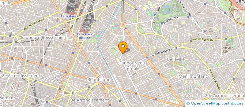 localisation de l'entreprise GLOBUS STAR  PARIS