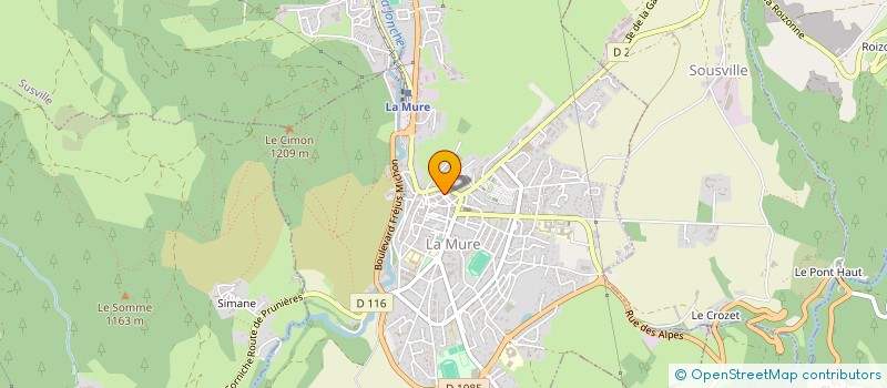 localisation de l'entreprise GLOC  LA MURE