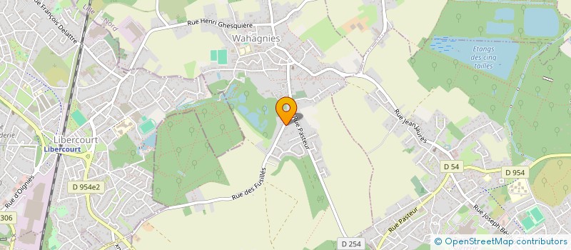 localisation de l'entreprise GLODACERT FRANCE  WAHAGNIES