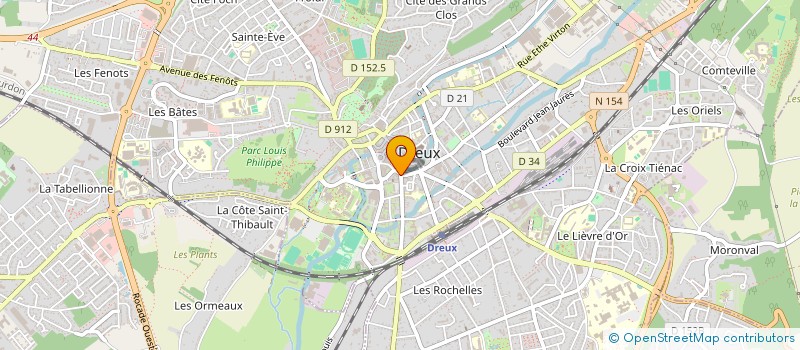 localisation de l'entreprise GLODI EXO à DREUX