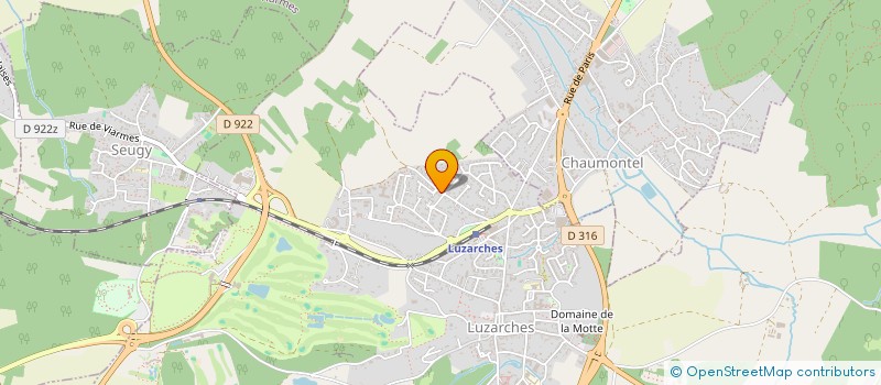 localisation de l'entreprise GLODS O N G  LUZARCHES