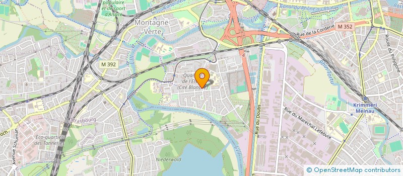 localisation de l'entreprise GLOGAL NETTOYAGE ET MULTISERVICES à STRASBOURG