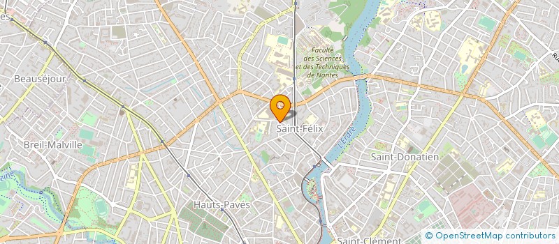 localisation de l'entreprise GLOH à NANTES