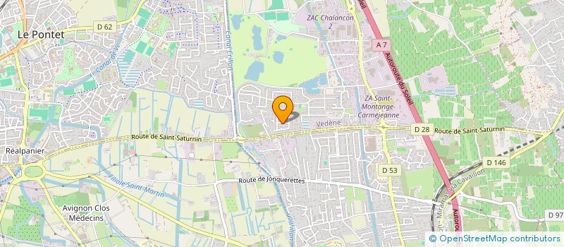 localisation de l'entreprise GLOMARIS  VEDENE