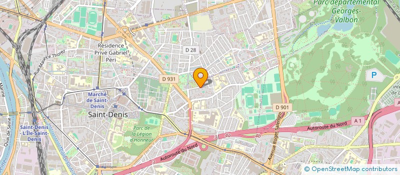 localisation de l'entreprise GLOMAVI à SAINT-DENIS