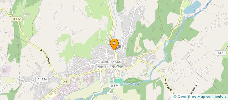 localisation de l'entreprise GLOO GLOO  SAINT-DONAT-SUR-L'HERBASSE