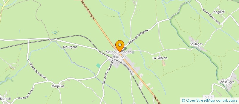 localisation de l'entreprise GLOOPS  SAINT-GEORGES-D'AURAC