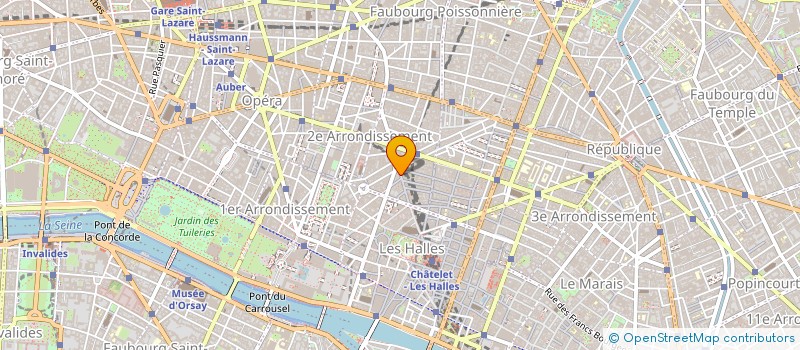 localisation de l'entreprise GLORIA FILMS PRODUCTION  PARIS