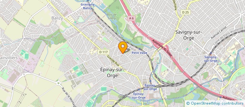 localisation de l'entreprise GLORIA SOLUTIONS  EPINAY-SUR-ORGE