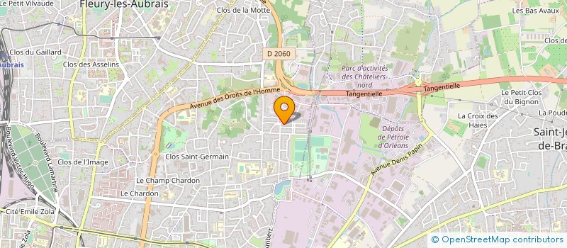 localisation de l'entreprise GLORIA TRANSPORT ET DEMENAGEMENT  ORLEANS