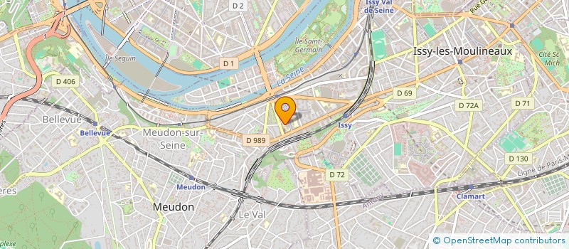 localisation de l'entreprise GLORIA VB à ISSY-LES-MOULINEAUX