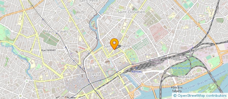 localisation de l'entreprise GLORIEUSES PITANCES à NANTES