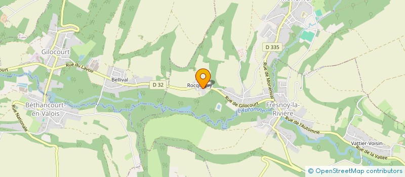 localisation de l'entreprise GLORION CVN  MORIENVAL